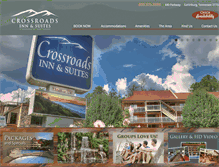 Tablet Screenshot of crossroadsinnandsuites.com